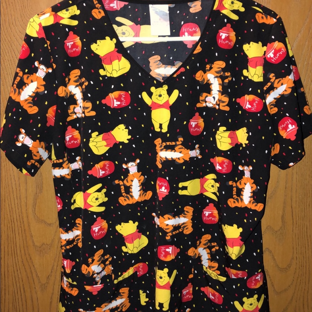 Winny the Pooh Scrub Top